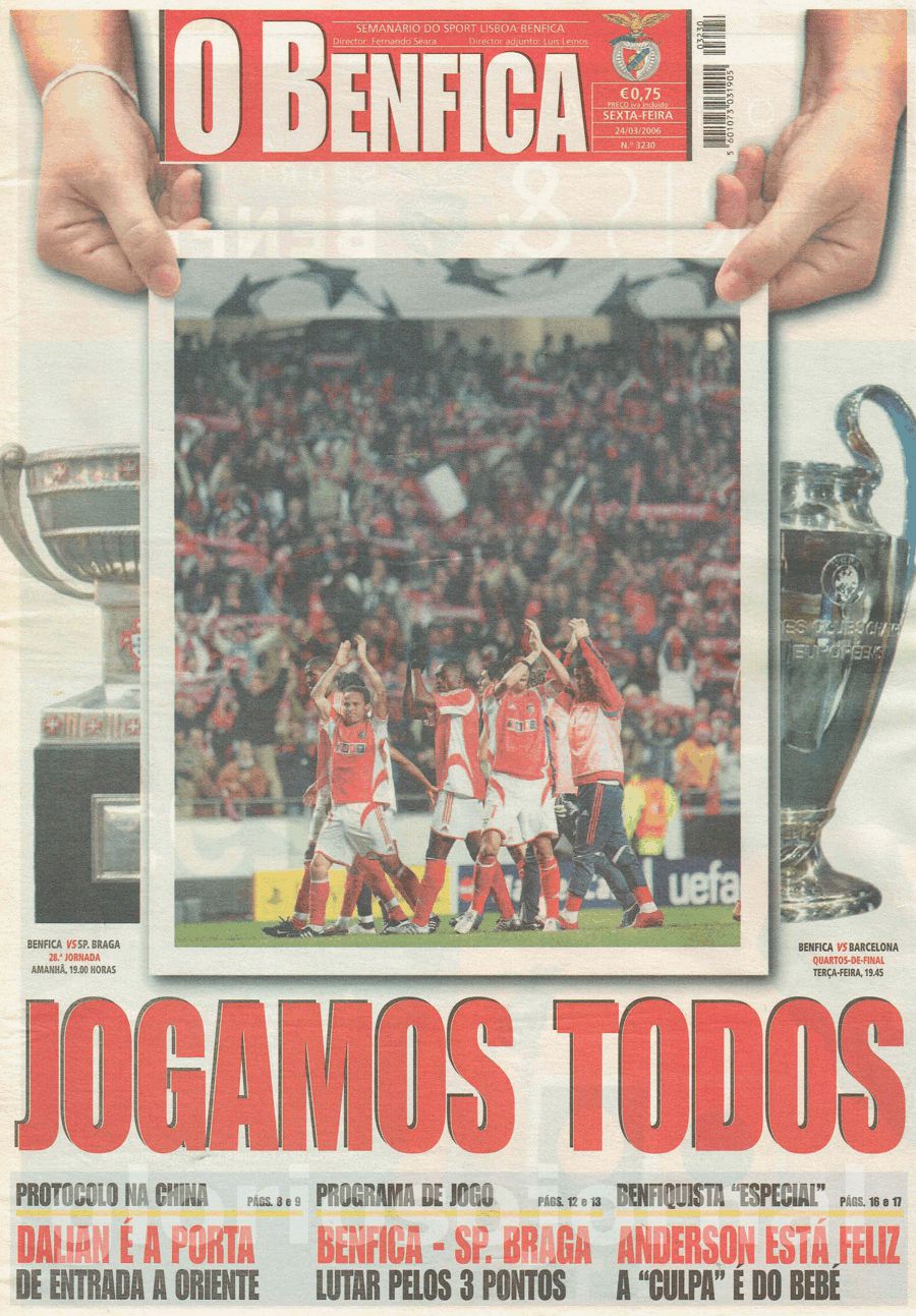 jornal o benfica 3230 2006-03-24